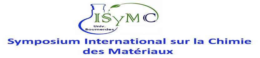Symposium International sur la Chimie des Matériaux’2018
 